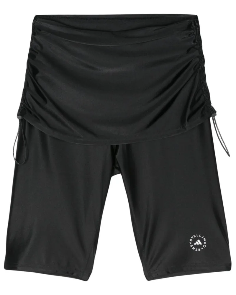 adidas Radlerhose mit Rollsaum - Schwarz Schwarz