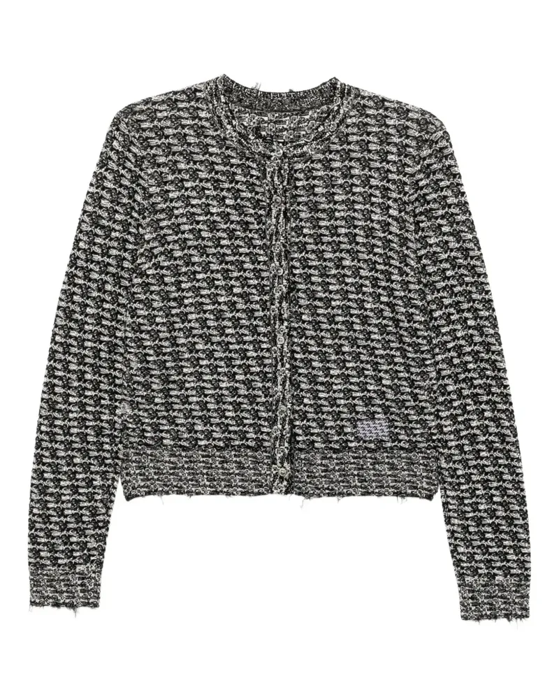 JNBY Klassischer Cropped-Cardigan - Schwarz Schwarz