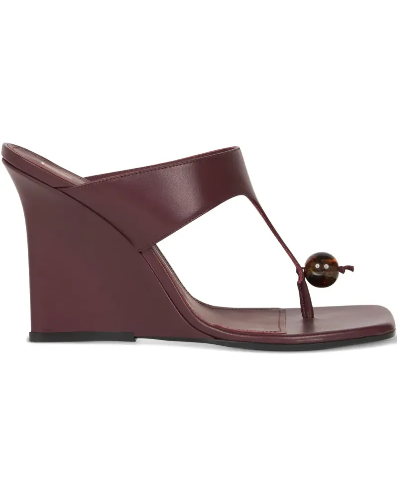 Etro Wedge-Mules 90mm - Rot Rot