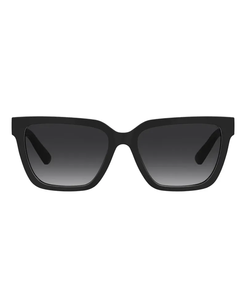 Moschino logo-detail sunglasses - Schwarz Schwarz