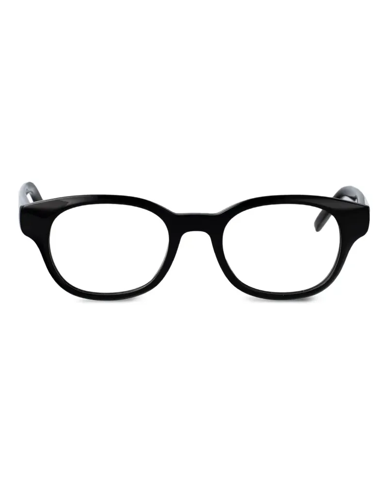 Givenchy Brille mit rundem Gestell - Schwarz Schwarz
