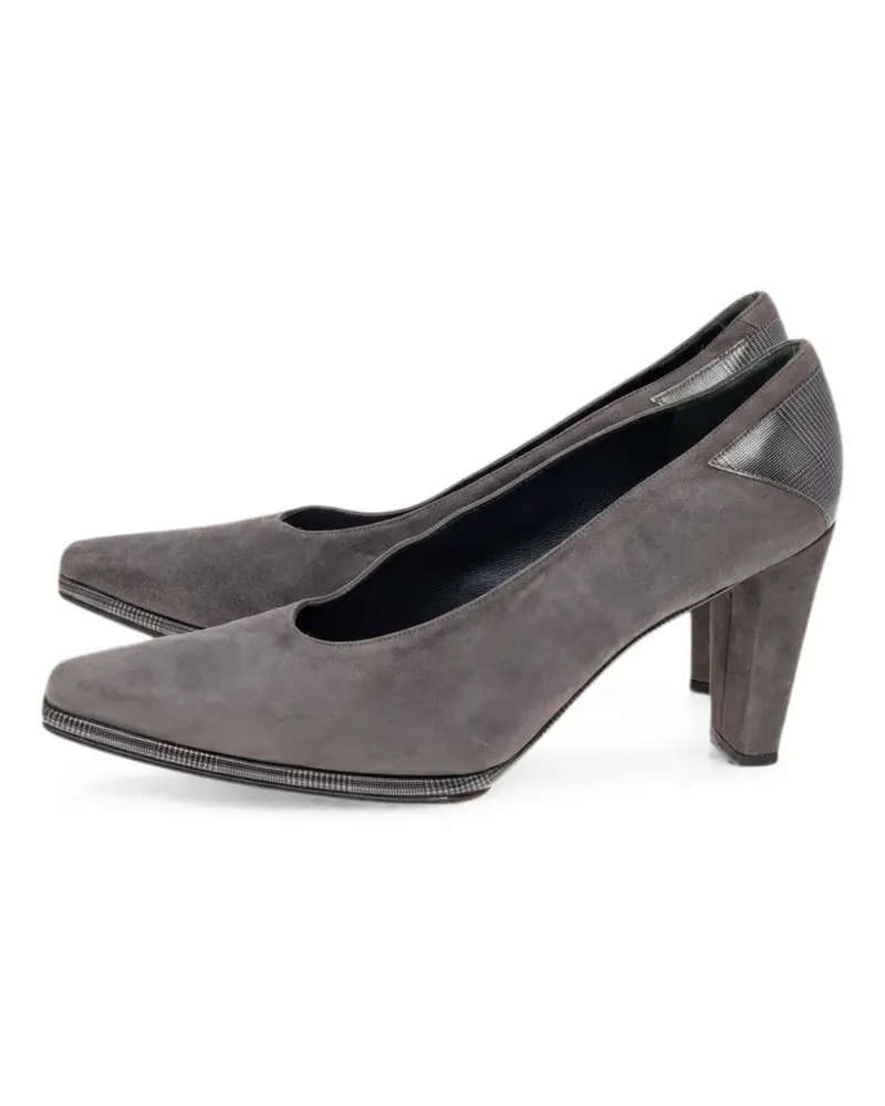 Stuart Weitzman suede pumps - Grau Grau