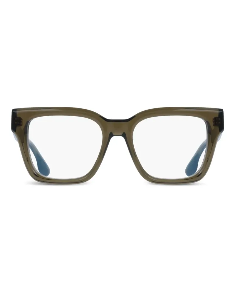 Victoria Beckham Brille mit eckigem Gestell - Grün Grün