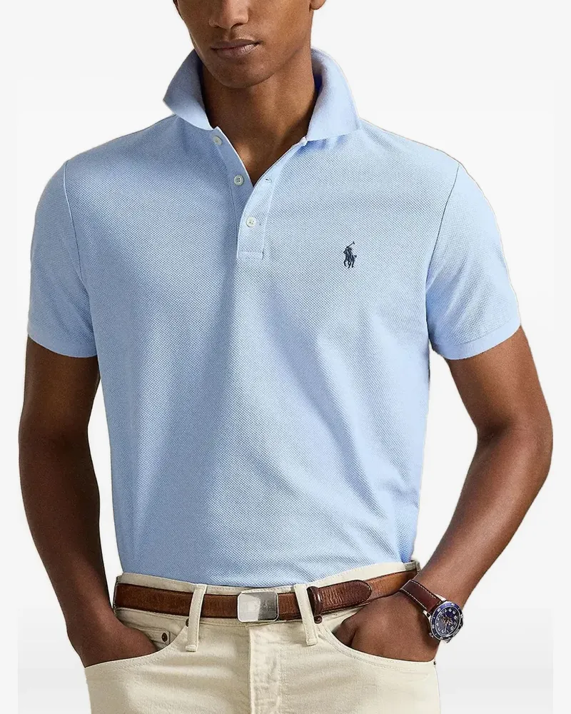 Ralph Lauren Poloshirt mit Logo - Blau Blau