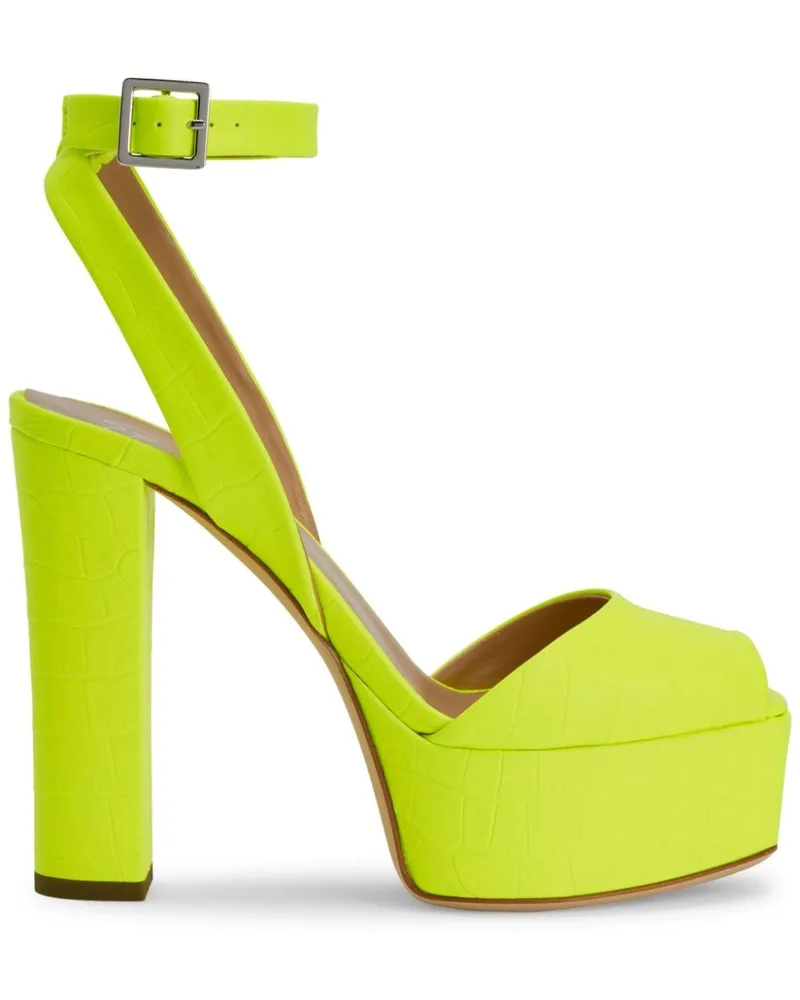 Giuseppe Zanotti Betty Sandalen 120mm - Gelb Gelb
