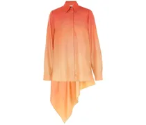 Asymmetrisches Tranquility Hemd - Orange
