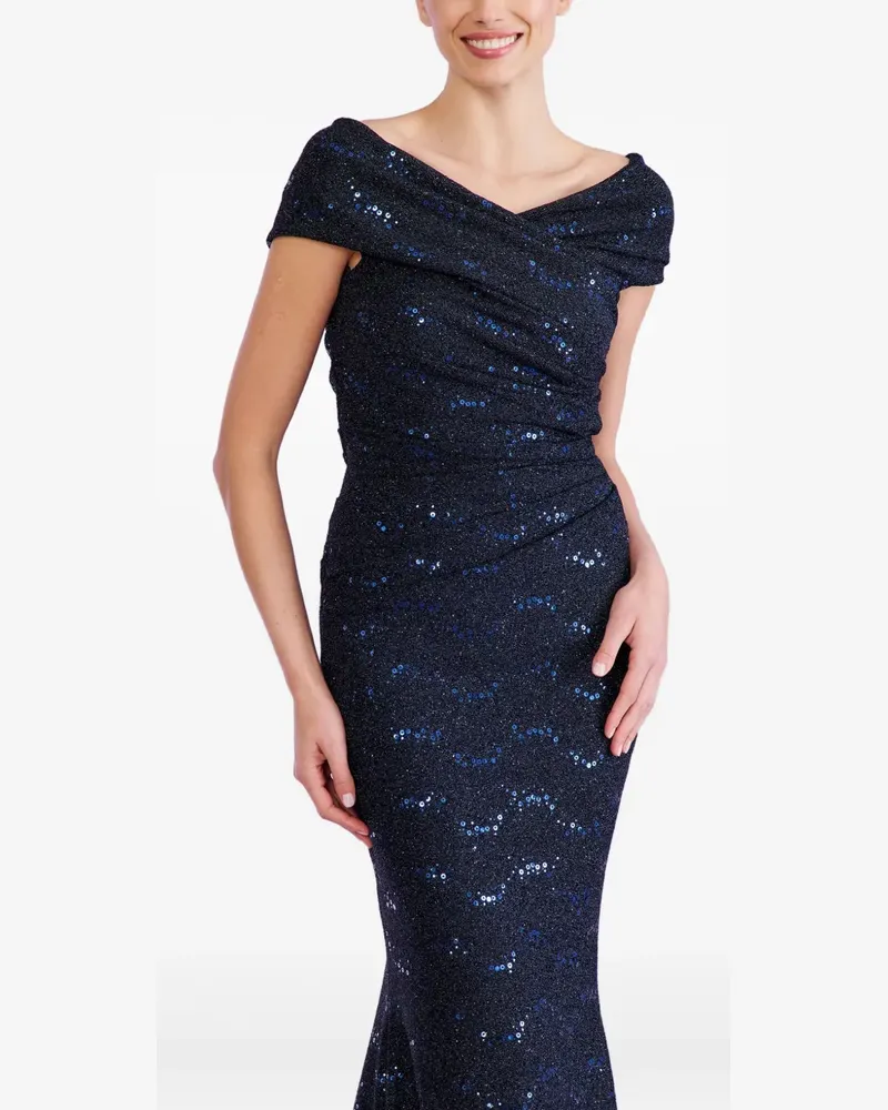 Talbot Runhof Mobina 3 Maxikleid - Blau Blau