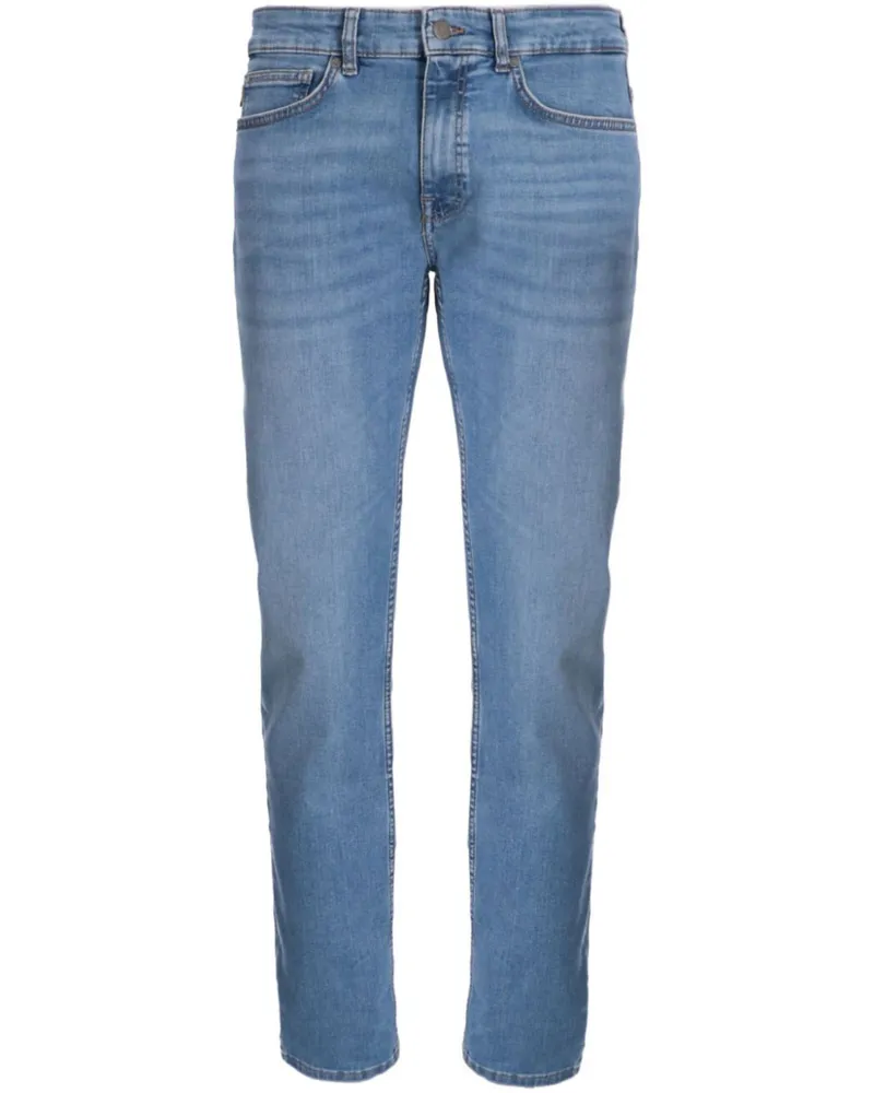 HUGO BOSS Jeans mit geradem Bein - Blau Blau