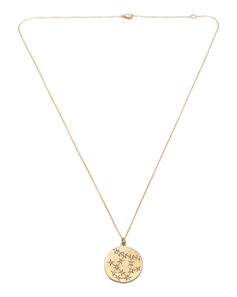 Brooke Gregson 14K yellow gold Gemini diamond pendant necklace Gold