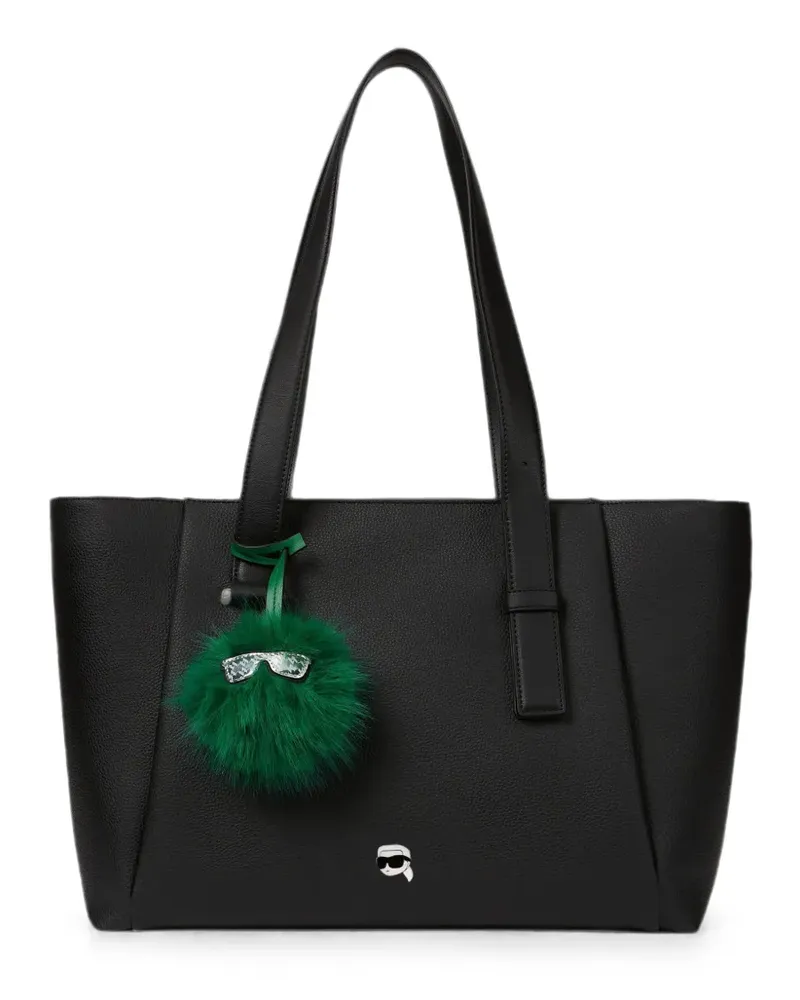 Karl Lagerfeld Großer Ikon Tote Bag - Schwarz Schwarz