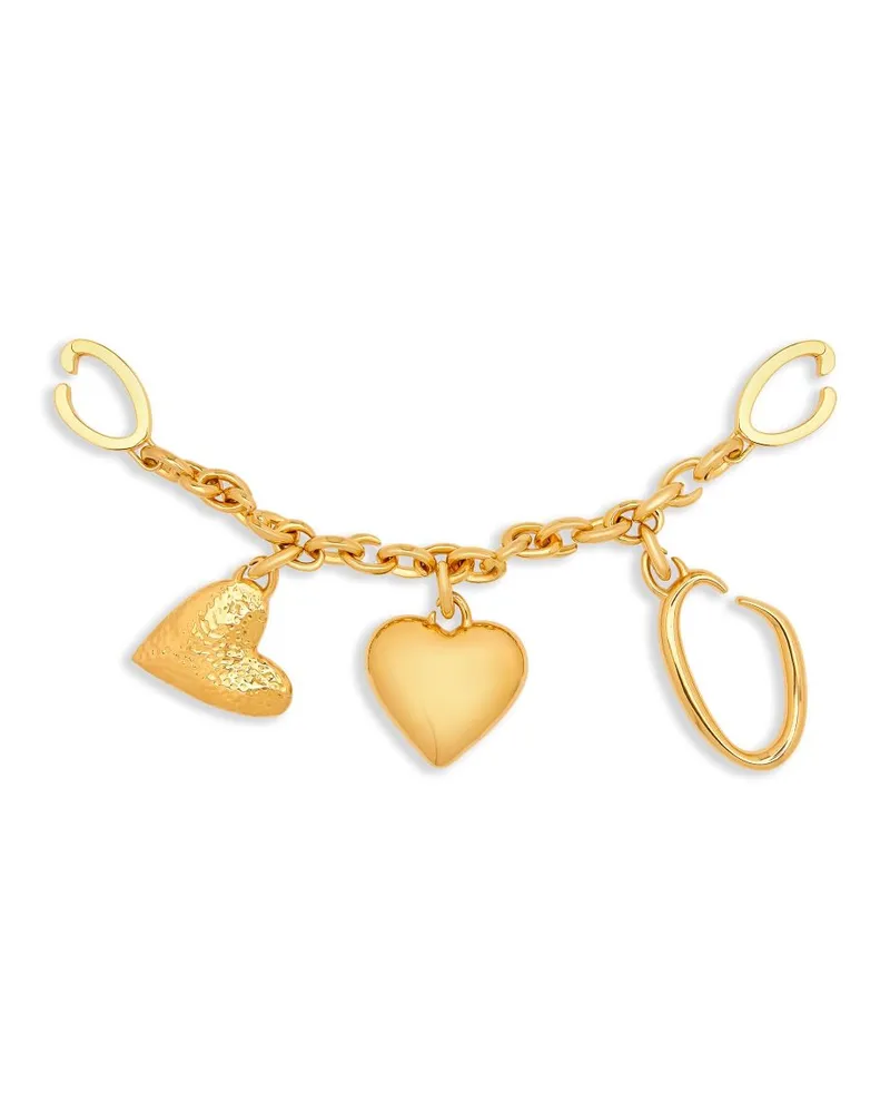 Oscar de la Renta Heart O Taschenanhänger - Gold Gold
