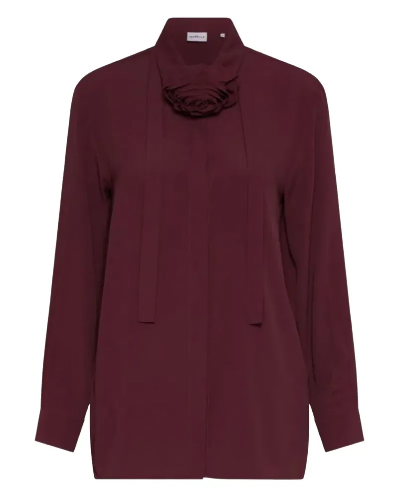 MARELLA Cabiria Hemd mit Blumenapplikation - Rot Rot