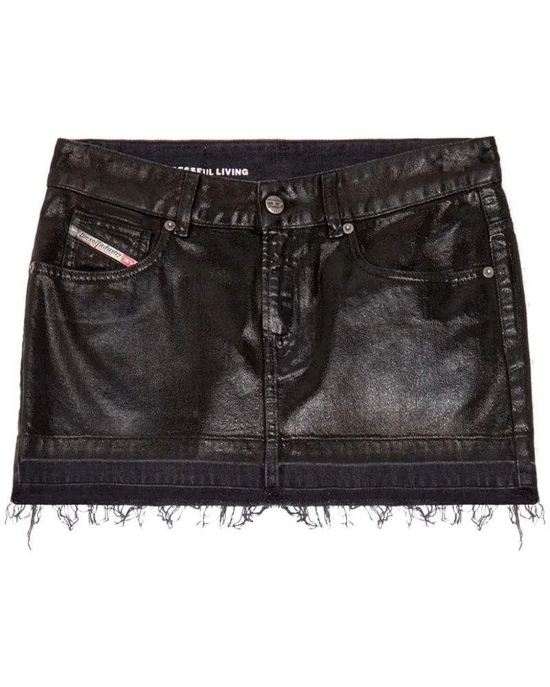 Diesel De-Ron Minirock Schwarz