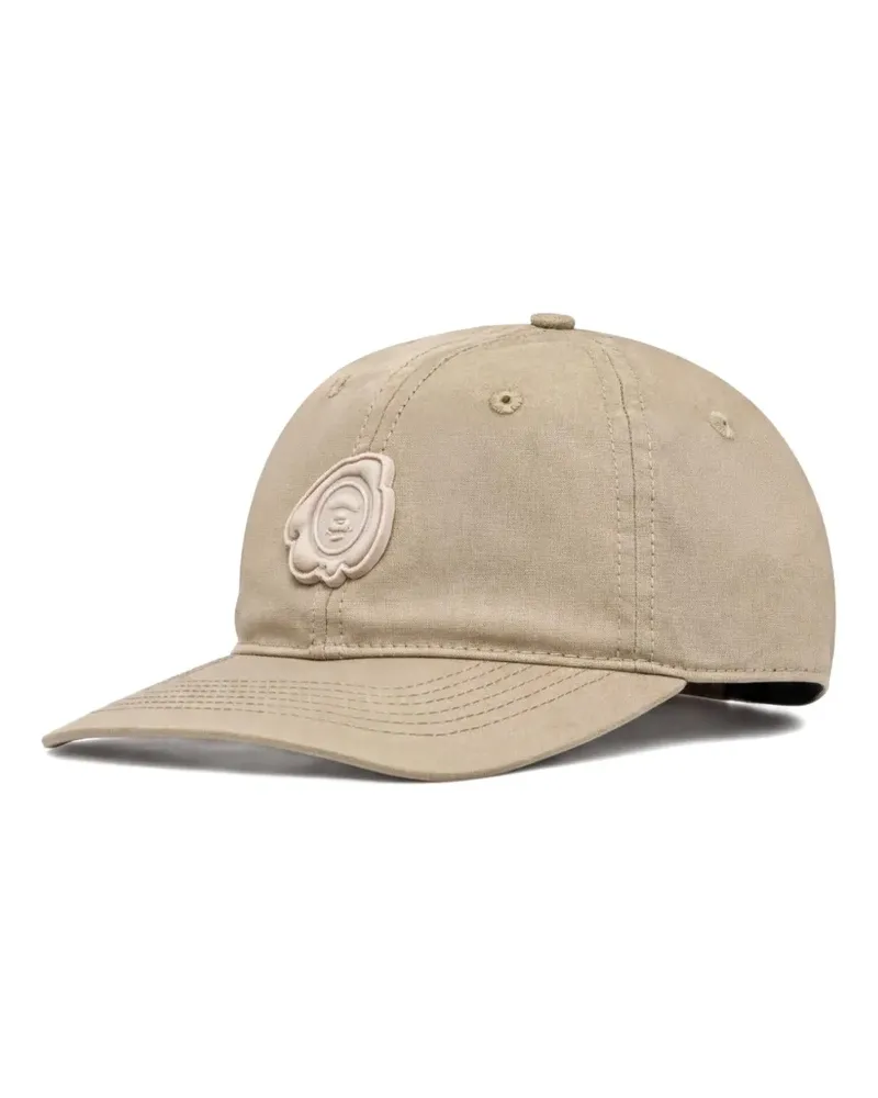 BAPE Baseballkappe mit Logo-Patch - Nude Nude