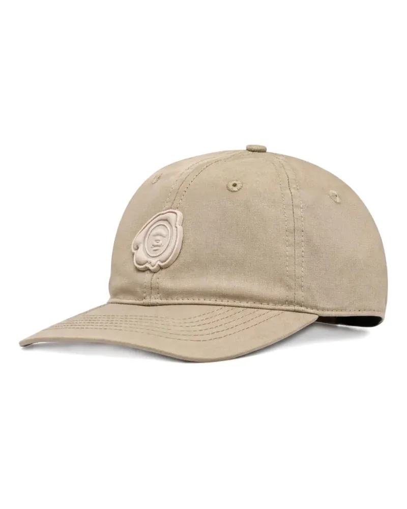 BAPE Baseballkappe mit Logo-Patch - Nude Nude