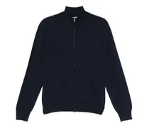 Cardigan mit Reißverschluss - Blau
