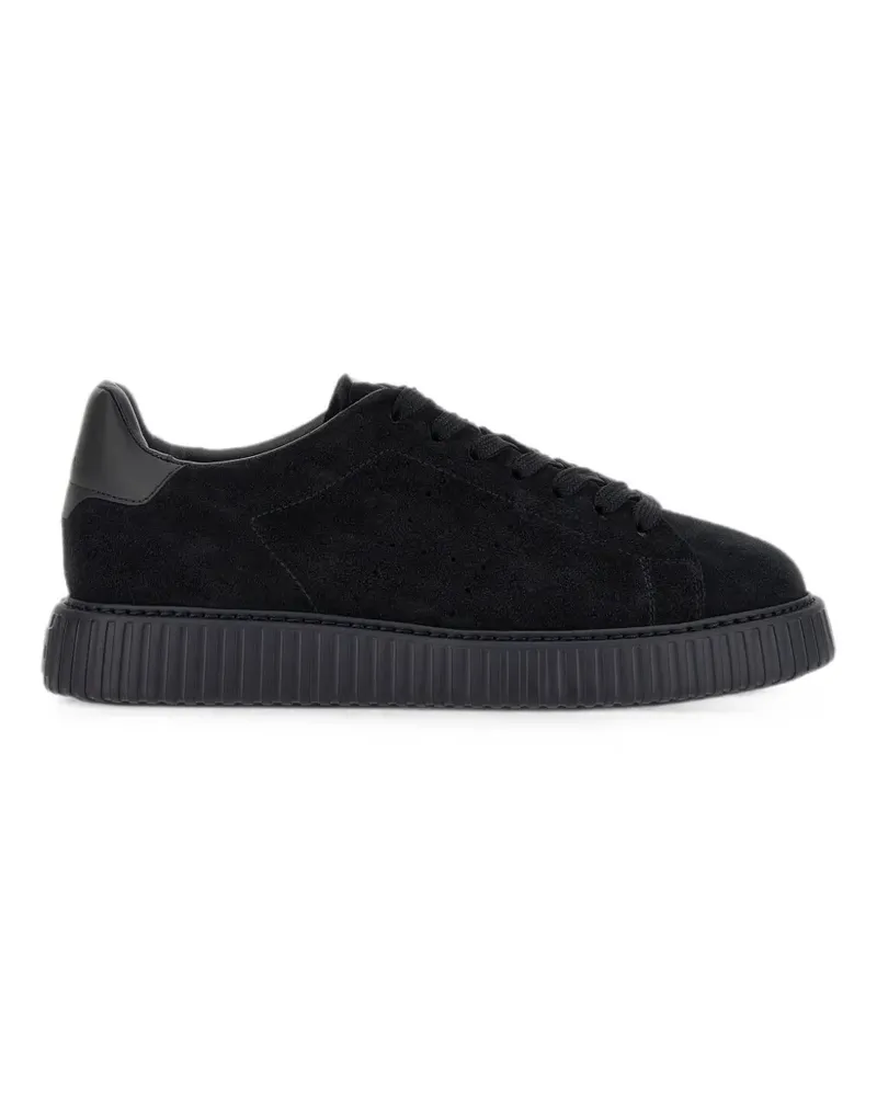Hogan H-Stripes Sneakers - Schwarz Schwarz