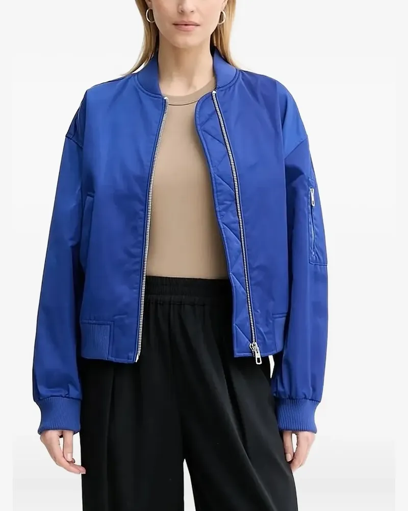 Marc O'Polo Bomberjacke mit Reißverschluss - Blau Blau