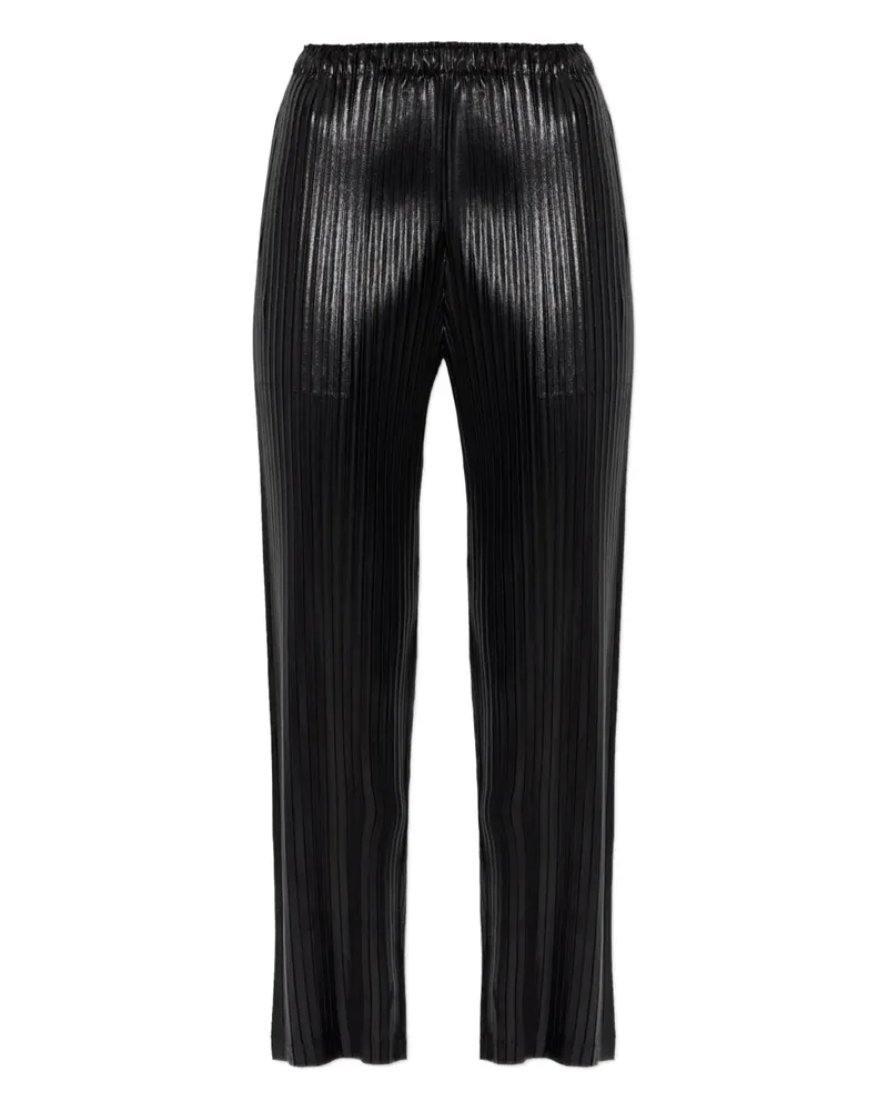 Issey Miyake pleated trousers - Schwarz Schwarz