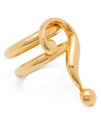 Moschino Ring mit doppeltem Band Gold