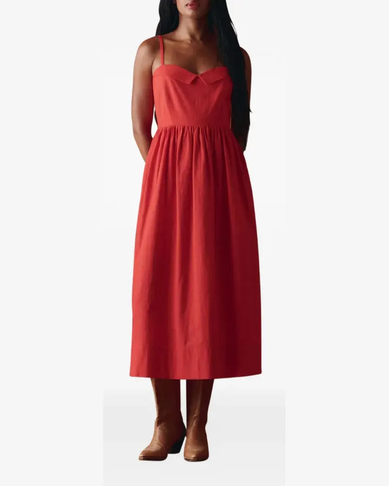 The Great The Verse midi dress - Rot Rot