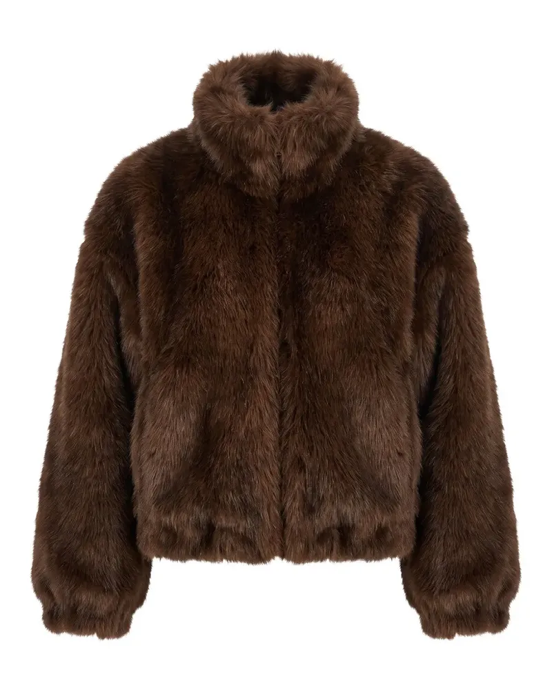 Aniye By Yvette faux-fur jacket - Braun Braun