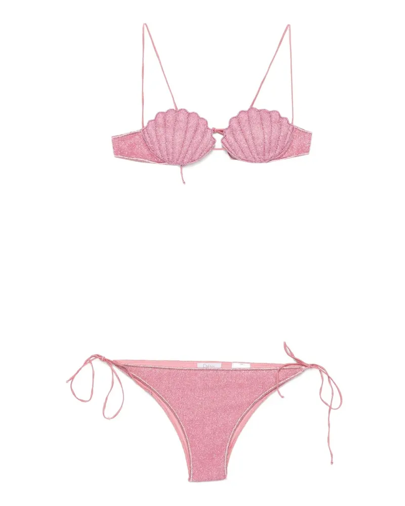 Oséree shell-patch bikini - Rosa Rosa