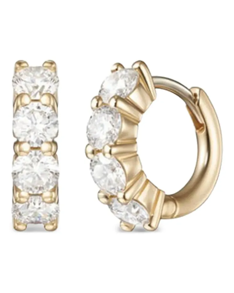 Melissa Kaye 18kt Gelbgoldcreolen mit Diamant Gold