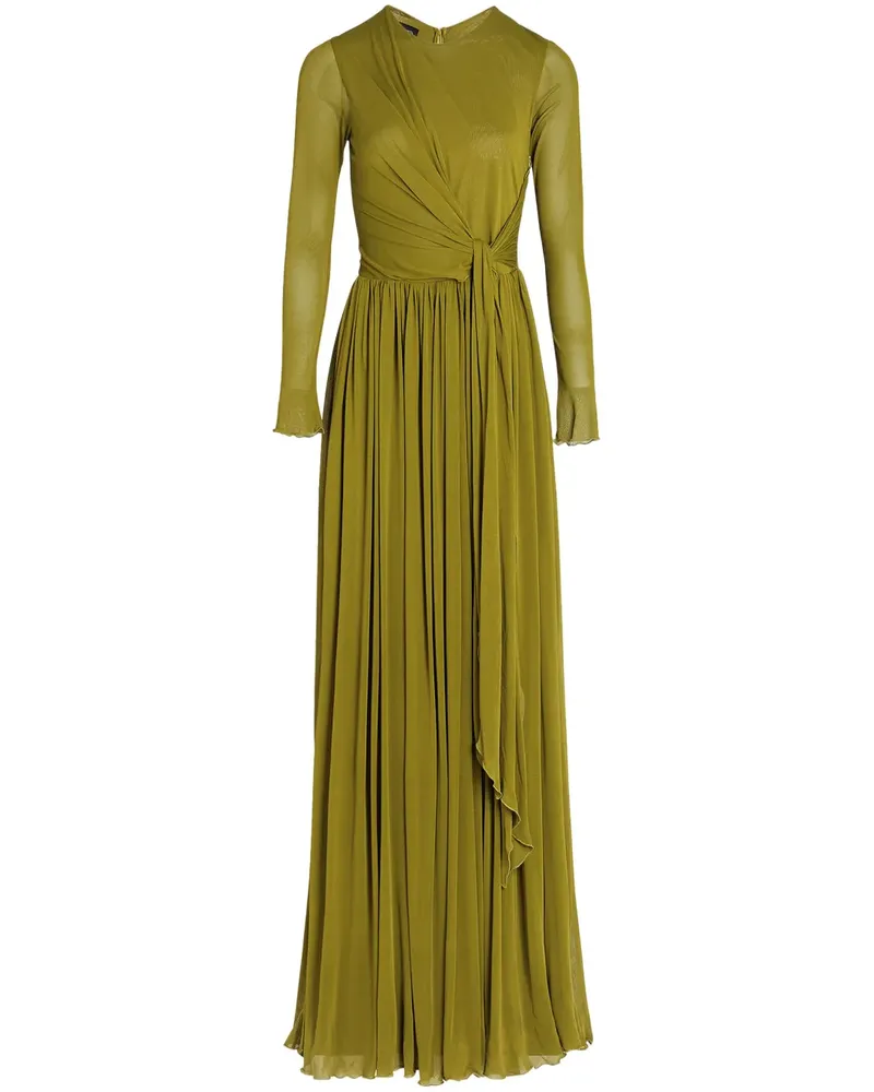 Giambattista Valli Drapiertes Maxikleid - Grün Grün