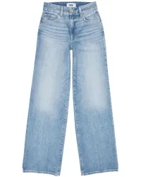 Paige Sasha Straight-Leg-Jeans Blau