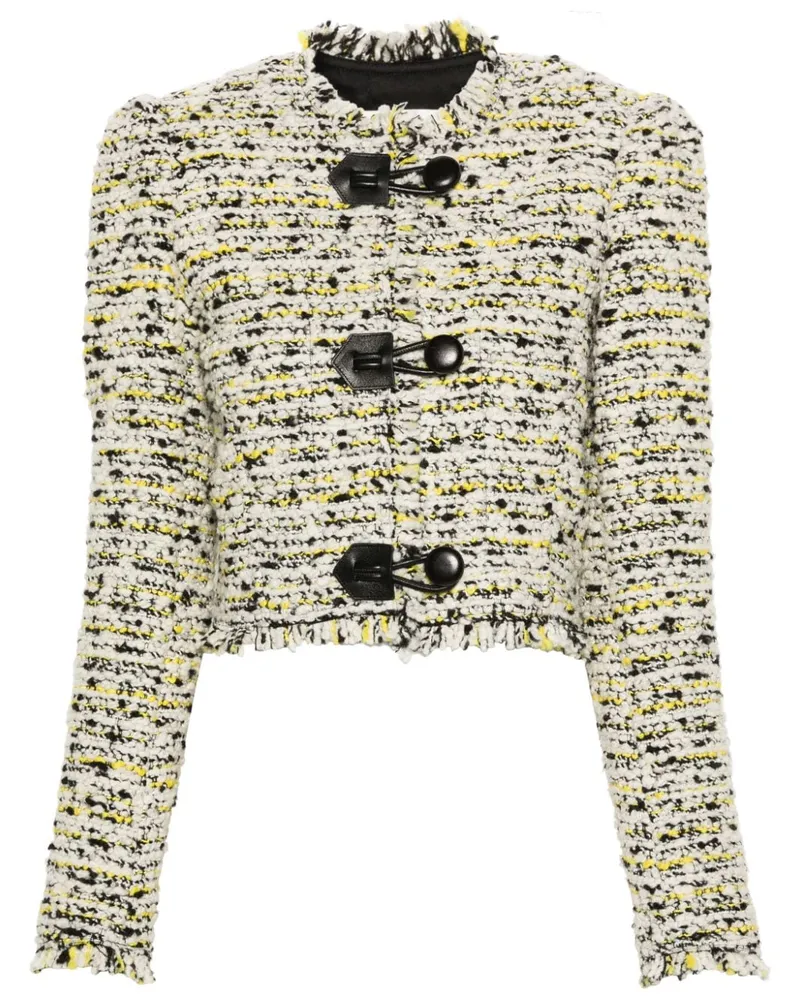 Isabel Marant Gradila Bouclé-Jacke - Nude Nude