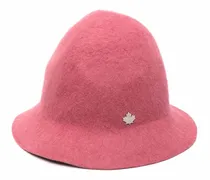 Filzhut mit fallender Krempe - Rosa