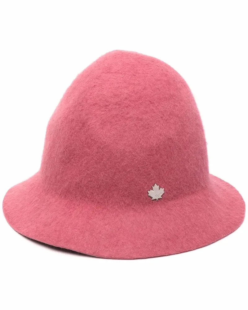 Dsquared2 Filzhut mit fallender Krempe - Rosa Rosa