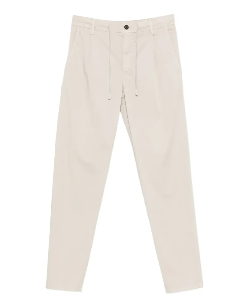 Eleventy Bundfaltenhose mit Kordelzug - Nude Nude