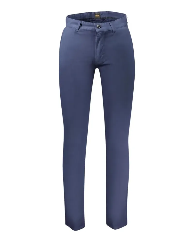 HUGO BOSS slim-fit chino trousers - Blau Blau
