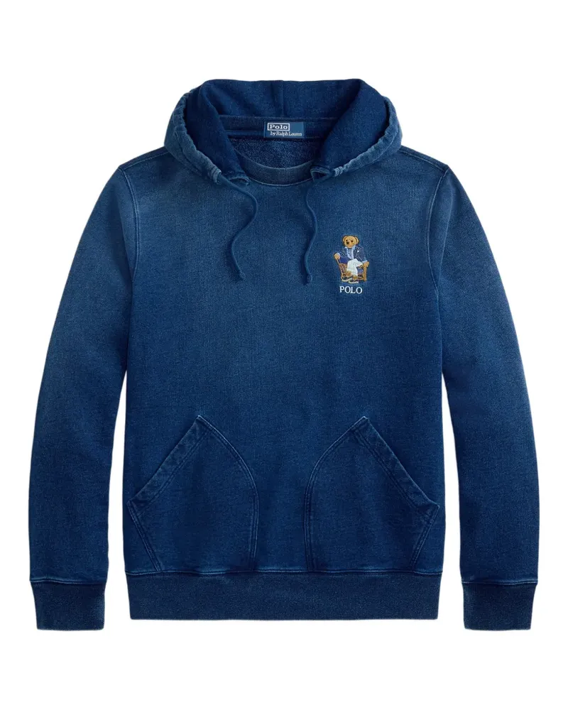 Ralph Lauren Hoodie mit Logo-Stickerei - Blau Blau