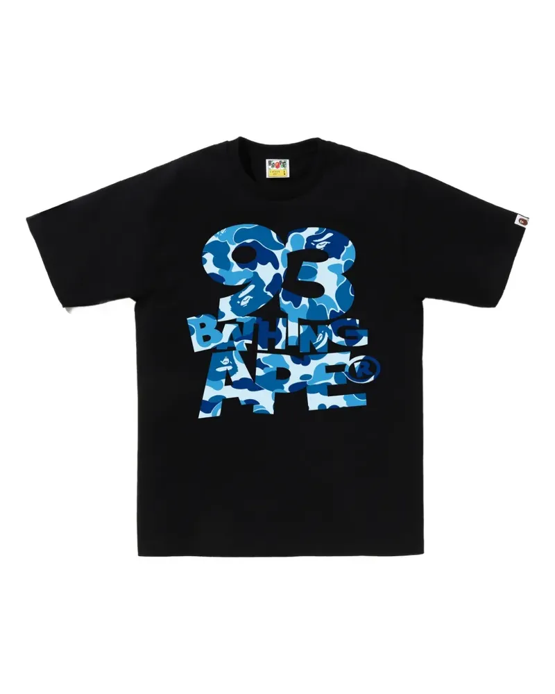BAPE ABC Camo 93 logo-print T-shirt - Schwarz Schwarz