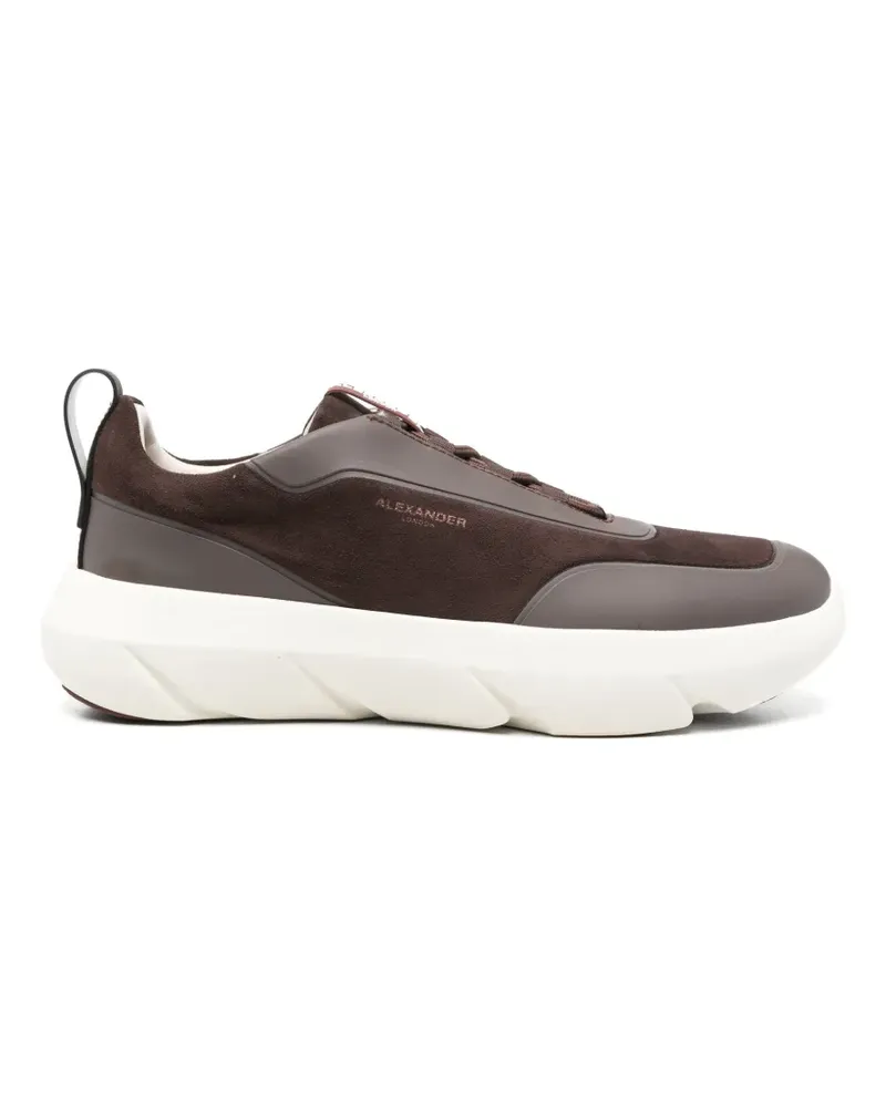 Alexander Smith Sneakers mit Wildledereinsätzen - Braun Braun