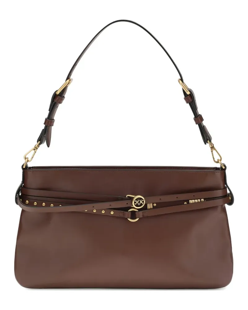 Pinko mini Belt shoulder bag - Braun Braun