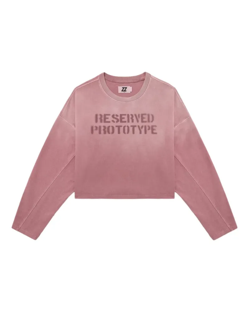 Izzue Sweatshirt mit Print - Rosa Rosa