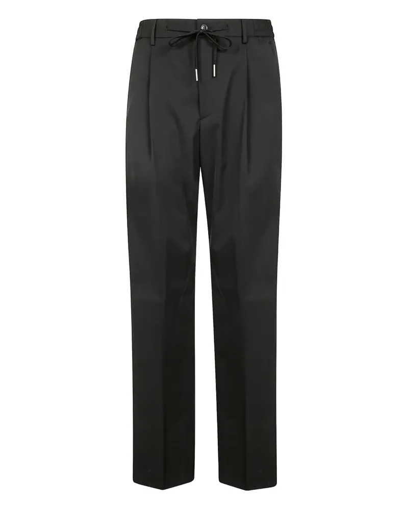 Tagliatore Hose mit Bundfalten - Schwarz Schwarz