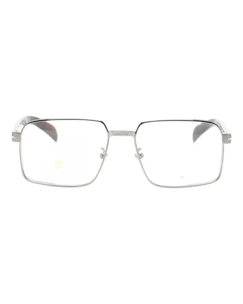 EYEWEAR by DAVID BECKHAM square-frame glasses - Grau Grau