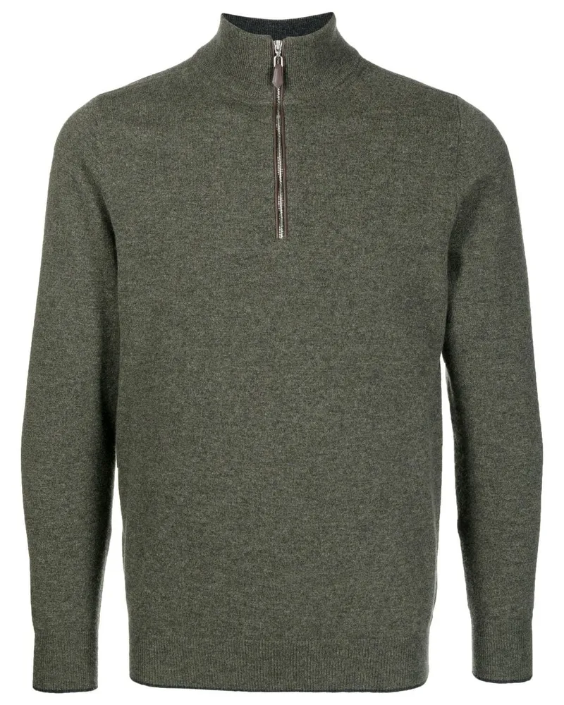 N.Peal Pullover aus Bio-Kaschmir - Grün Grün