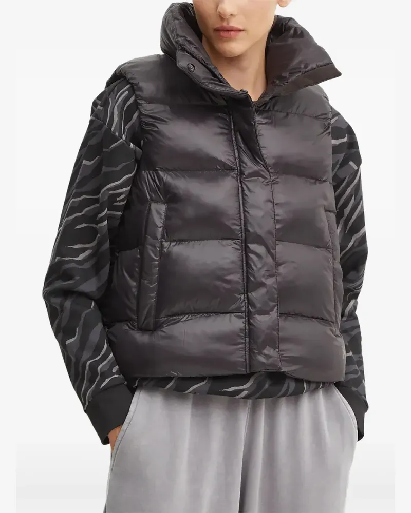 Helly Hansen Wattierte Jade Weste mit Stehkragen - Schwarz Schwarz