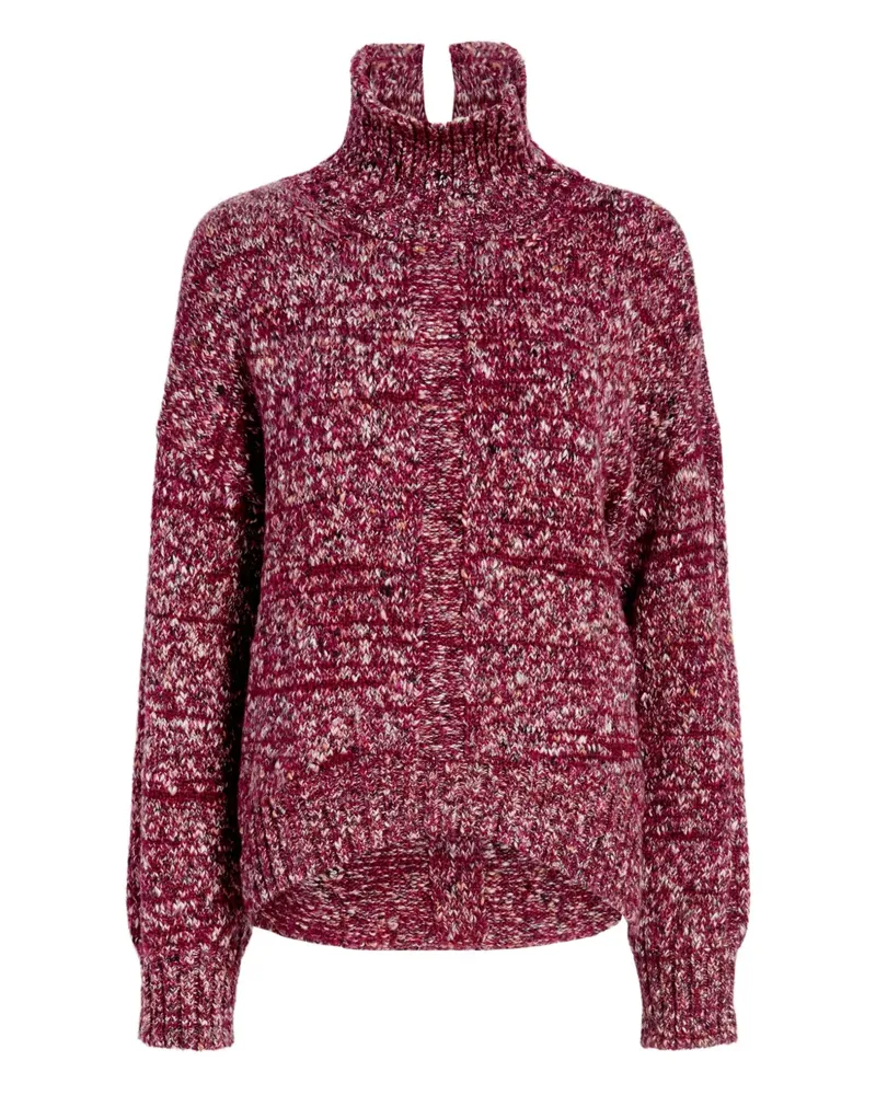 Proenza Schouler Melierter Sol Alpakapullover - Rot Rot