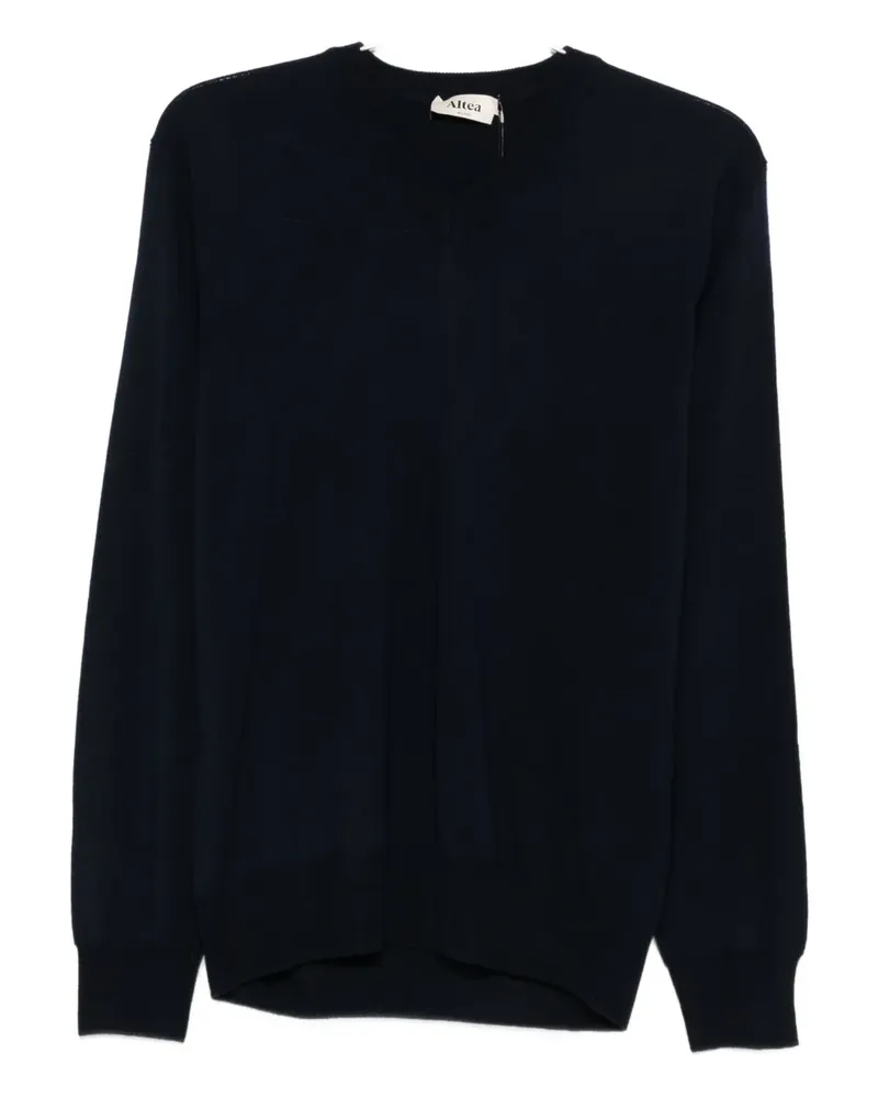 Altea V-neck sweater - Blau Blau