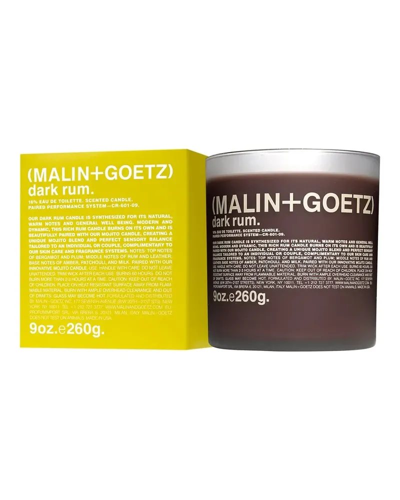 Malin+Goetz Dark Rum' Duftkerze - Braun Braun