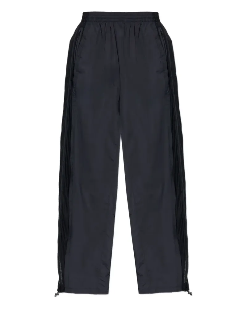 VETEMENTS Hose mit Mesh-Einsatz - Schwarz Schwarz