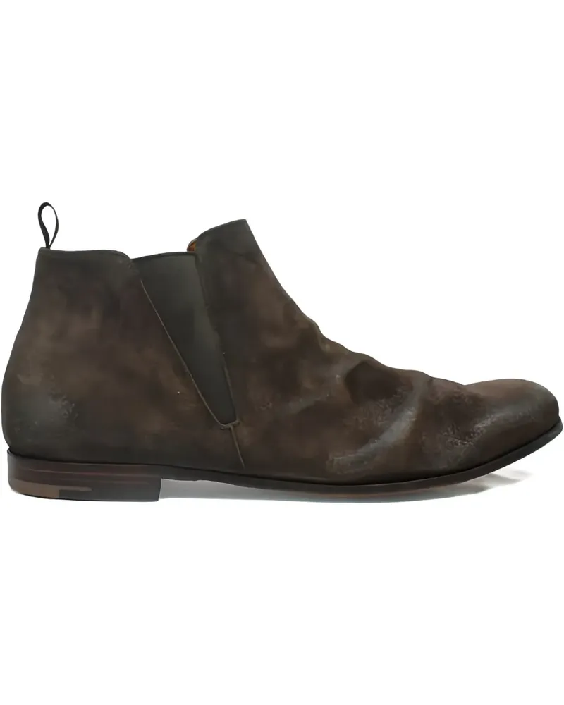 Church's brown pull-tab boots - Braun Braun