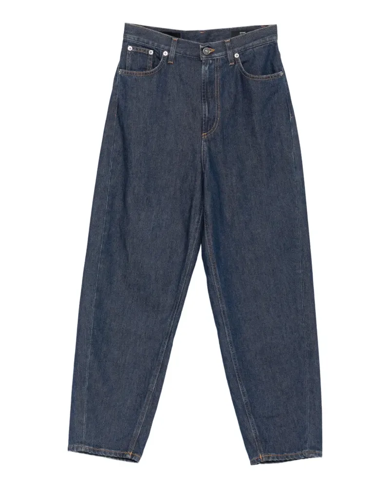 Dondup Jeans mit Gürtelschlaufe - Blau Blau